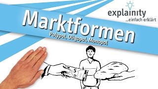 Marktformen einfach erklärt explainity® Erklärvideo [upl. by Etteinotna]