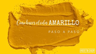 Cómo hacer el color amarillo [upl. by Giffie576]