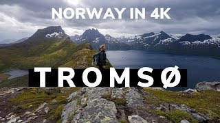 Best of Tromso Norway in Summer  Hiking Sailing and the Midnight Sun in 4K [upl. by Conlen]