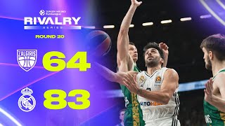 From Defeat to Victory A Strong Game  Zalgiris – Real Madrid  BASKETBALL HIGHLIGHTS R20 202425 [upl. by Flannery]