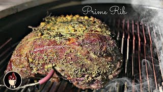 How to Cook Prime Rib On The Weber Charcoal Grill  Prime Rib Recipe [upl. by Alemahs]