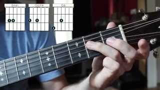 How to Play Summertime on the Guitar  Doc Watson George Gershwin Beginner Lesson [upl. by Ellezaj]