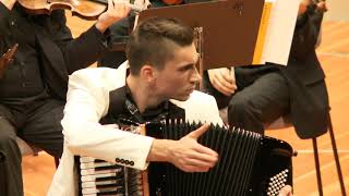 Accordion performance with orchestra in Berliner Philharmonie  Martin Kutnar [upl. by Odie]