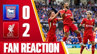 Ipswich 02 Liverpool  Post Match Fan Reactions [upl. by Devi549]