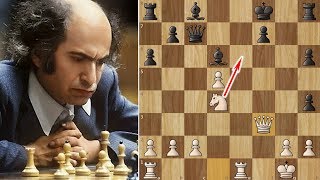 Mikhail Tal beats Kasparov in 17 Moves  1 Month before his Death [upl. by Duer]