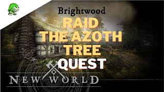 New World Raid The Azoth Tree Defeat Angry Earth [upl. by Nylekcaj105]