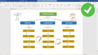 Como crear un mapa conceptual en WORD [upl. by Faber]