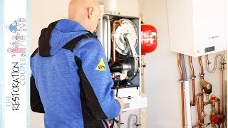 COMPLETE BOILER INSTALL  Viessmann Vitodens 100W [upl. by Gaivn]