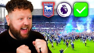 The Moment IPSWICH TOWN Got Promoted To The PREMIER LEAGUE [upl. by Odab]