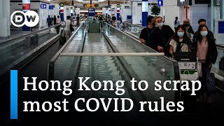 Hong Kong drops COVID tests for international arrivals  DW News [upl. by Reynolds928]