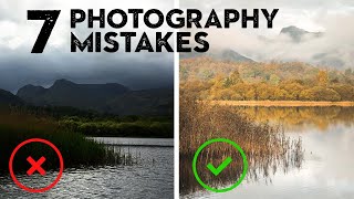 7 PHOTOGRAPHY MISTAKES I see all the time [upl. by Levania973]