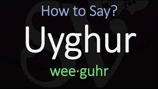 How to Pronounce Uyghur CORRECTLY Meaning amp Pronunciation [upl. by Akimihs]