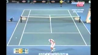 Philipp Kohlschreiber 65 Amazing winners vs Roddick AO 2008 [upl. by Eirrok]