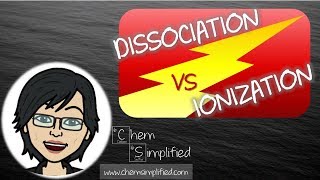 Dissociation and Ionization Examples  Dr K [upl. by Anikram]