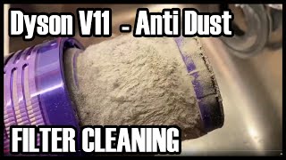 Dyson V11 – How to clean the filter [upl. by Claire243]