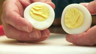 How to Make the Perfect Hard Boiled Egg  CHOW Tip [upl. by Airetahs956]