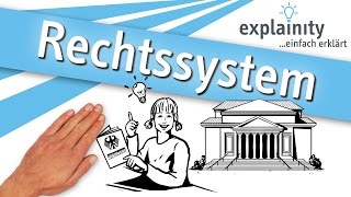 Das deutsche Rechtssystem einfach erklärt explainity® Erklärvideo [upl. by Trah]