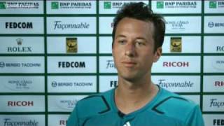 Philipp Kohlschreiber Hails A quotPerfect Matchquot MonteCarlo 2010 [upl. by Aitat909]