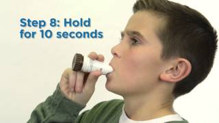 How to use Metered dose inhaler MDI [upl. by Sirroned433]