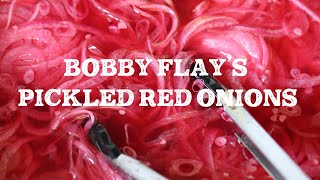 Bobby Flays Pickled Red Onions [upl. by Baylor]