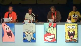 SpongeBob Live Read of Help Wanted Sept 7 2013 FULL EVENT [upl. by Annovad]