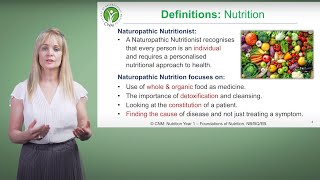 CNM’s Accredited Online Nutrition Course [upl. by Amend]