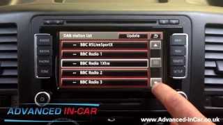 Volkswagen RNS 510 Nav amp DAB Review [upl. by Garlaand]