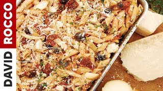 How To Make PASTA AL FORNO  Quick amp Easy Italian Baked Pasta Recipe by David Rocco [upl. by Malti]