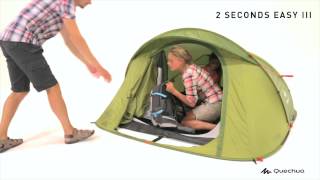 Quechua 2 SECONDS Tent [upl. by Nylehtak306]