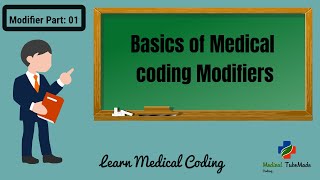 Medical coding modifiers with examples Modifiers Part 01  Basics of Modifiers [upl. by Lilly]