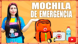 Conociendo la Mochila de Emergencia  INICIAL [upl. by Yenaiv392]