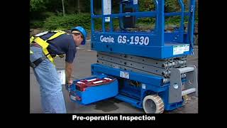 Genie Aerial Lift Operator Training Informational [upl. by Dupuy]