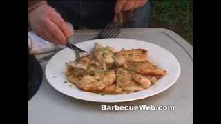 How to grill Stuffed Chicken Breast  Recipe [upl. by Tabshey231]