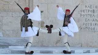 Changing of Guards Athens 2017 [upl. by Nwahsirhc]