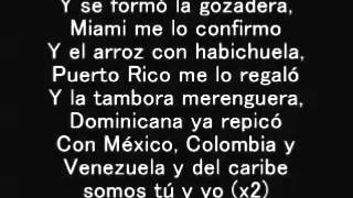 Gente de Zona ft Marc Anthony  La Gozadera  Lyrics [upl. by Erdnaxela183]