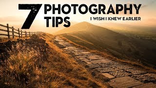 7 SIMPLE photography TIPS I wish I knew EARLIER [upl. by Netsruk]