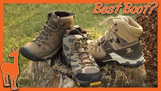 Picking the Best Hiking Boot  10 Hiking Boots Comparison [upl. by Keryt]