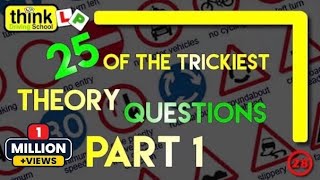 Driving Theory Test 2024 25 Of The Hardest Theory Questions How To Pass UK Theory Test Quiz Part 1 [upl. by Halima612]