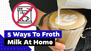 How To Froth Milk At Home Best Milk Frothers Review [upl. by Adriana44]