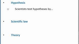 CHEMISTRY 101 The Scientific Method [upl. by Kennan]