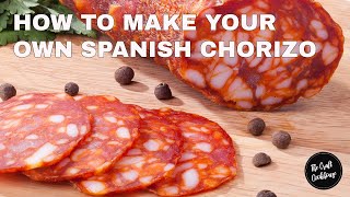 NEW  How to make a Spanish Chorizo Salami  EASY RECIPE [upl. by Gaillard]