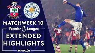 Southampton v Leicester City  PREMIER LEAGUE HIGHLIGHTS  102519  NBC Sports [upl. by Shwalb]