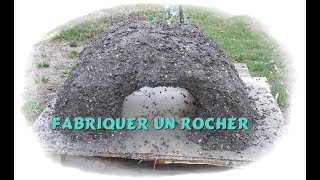 Comment fabriquer un faux rocher   Monjardindansleslandes [upl. by Trilly]