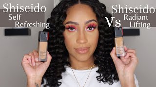 Shiseido Vs Shiseido Battle of the Foundations Well really just comparing the two [upl. by Seadon]