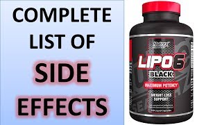 Lipo 6 Side Effects Complete Detail with Scientific Evidence [upl. by Eendys]