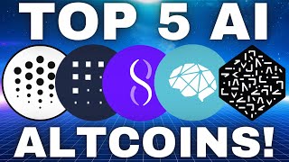 Top 5 AI Cryptocurrency Altcoins That May Do Well On The AI Boom To Come [upl. by Eltotsira680]