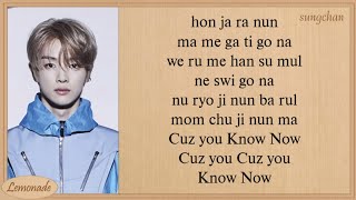 NCT U  Know Now Easy Lyrics [upl. by Adgam]