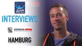 Kohlschreiber Pleased With Performance In Hamburg 2017 [upl. by Rohclem]