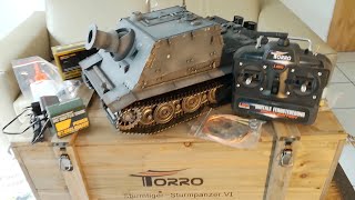 RC Panzer Sturmtiger Torro 116 ProEdition [upl. by Alcot]