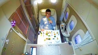 Emirates New B777 quotGame Changerquot First Class Complete Review [upl. by Leonsis]